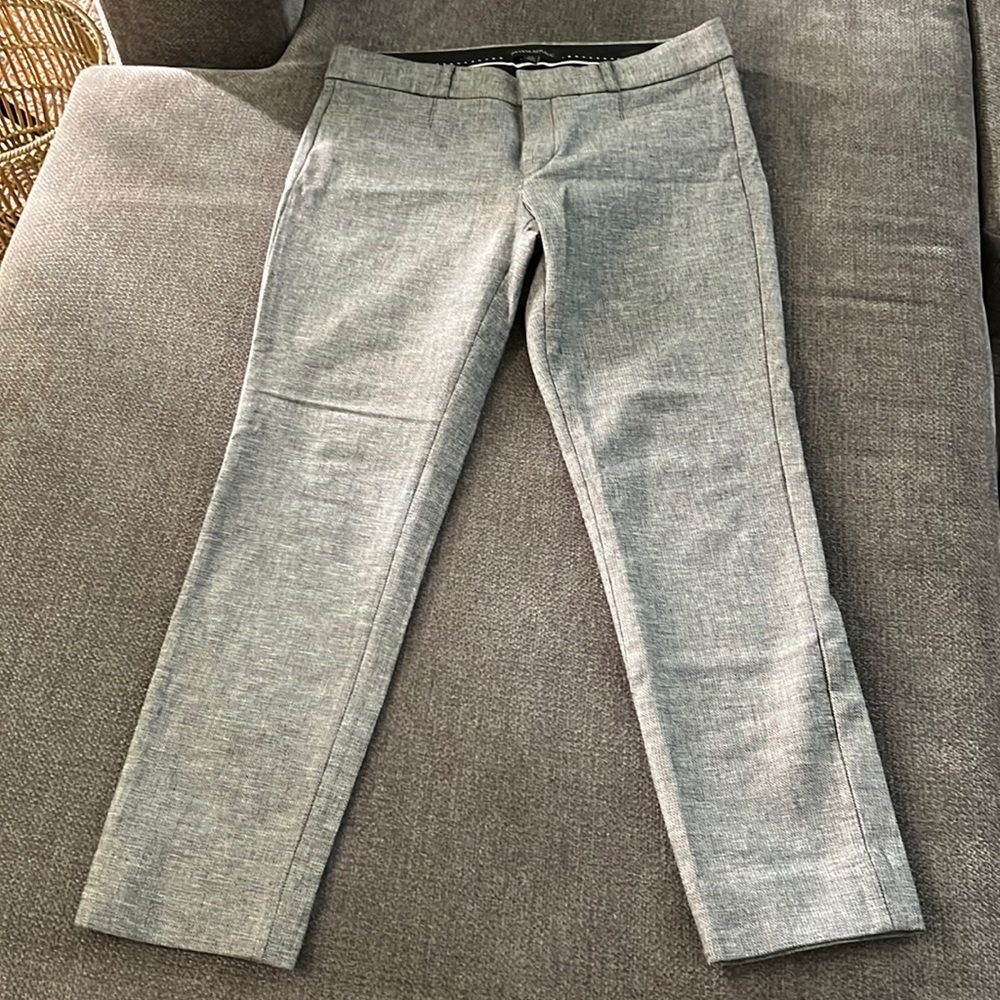 Banana Republic Sloan Ankle Pants (Light Gray)